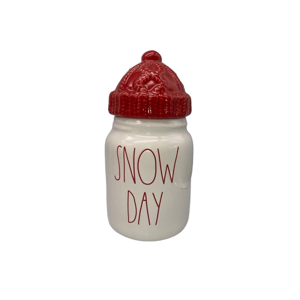 Rae Dunn Snow Day Christmas Canister